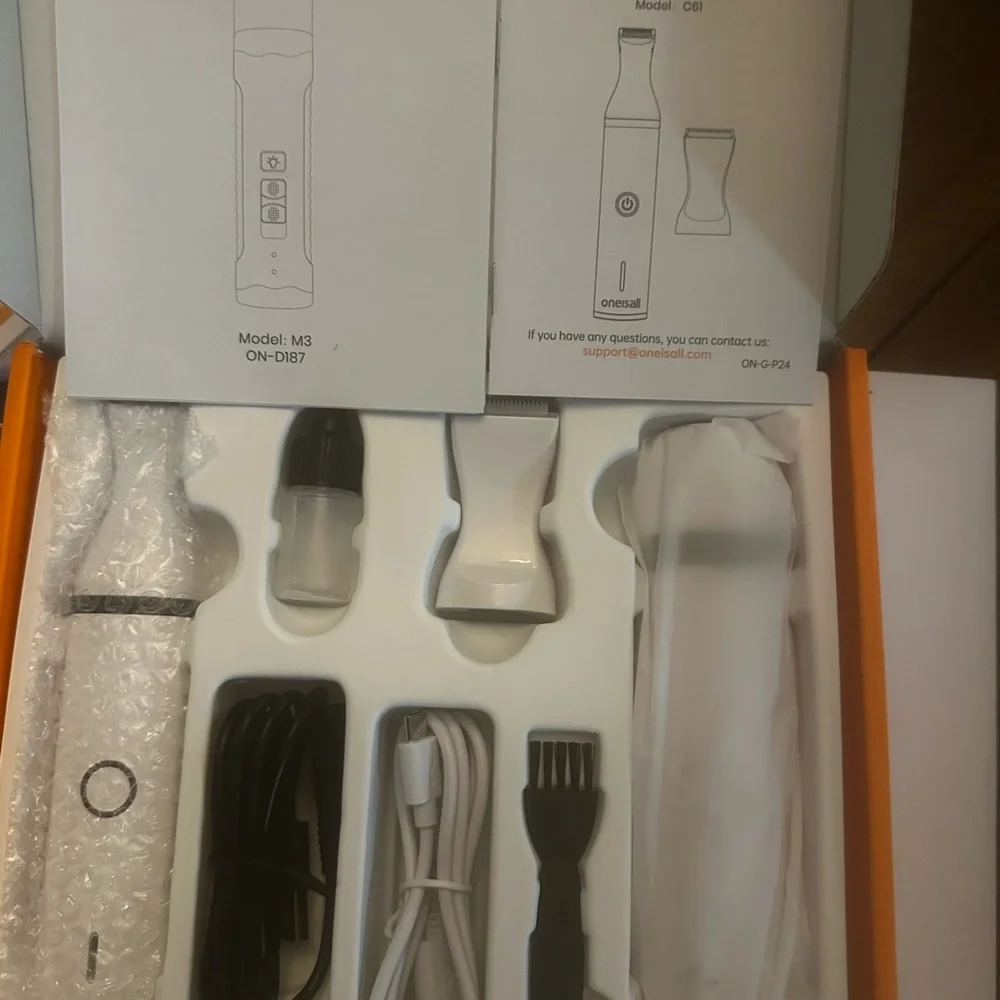 Oneisall Orange Pet Grinder and Trimmer